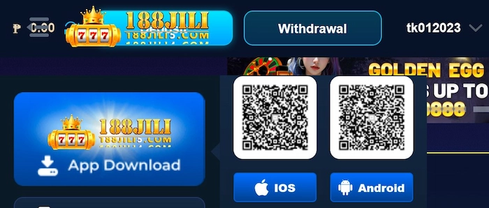 At 188JILI, download the casino app and have any attractive offers?