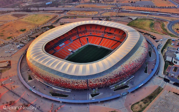 Biggest football stadium in the world - FNB Stadium