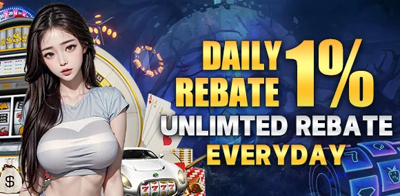 Daily rebate 1% unlimited rebate every day.